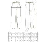 0041 Выкройка брюки женские 1-12-46
