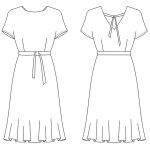 0112 Выкройка платье женское 117501-50